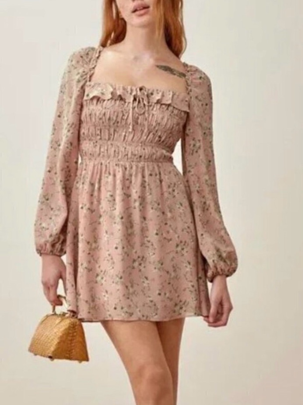 Reformation Morris dress 12 - Picture 1 of 8